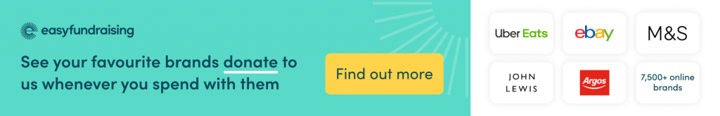 Free donations while you shop via easyfundraising