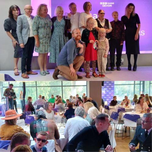 Winning the BBC Devon Make a Difference Green Award, Sept 2024