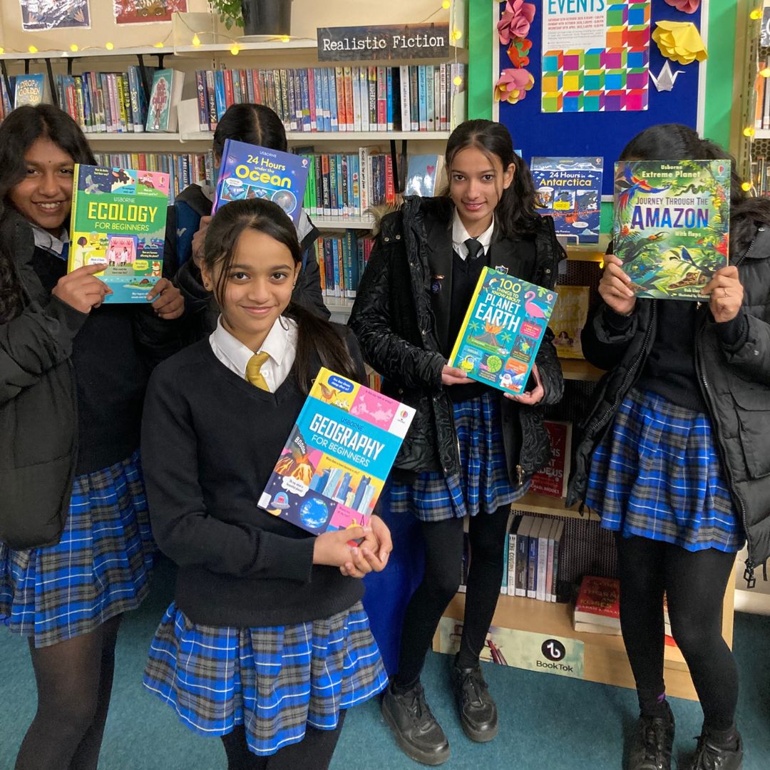 Axe Valley Academy wins Little Green Change's eco book bundle, December 2024
