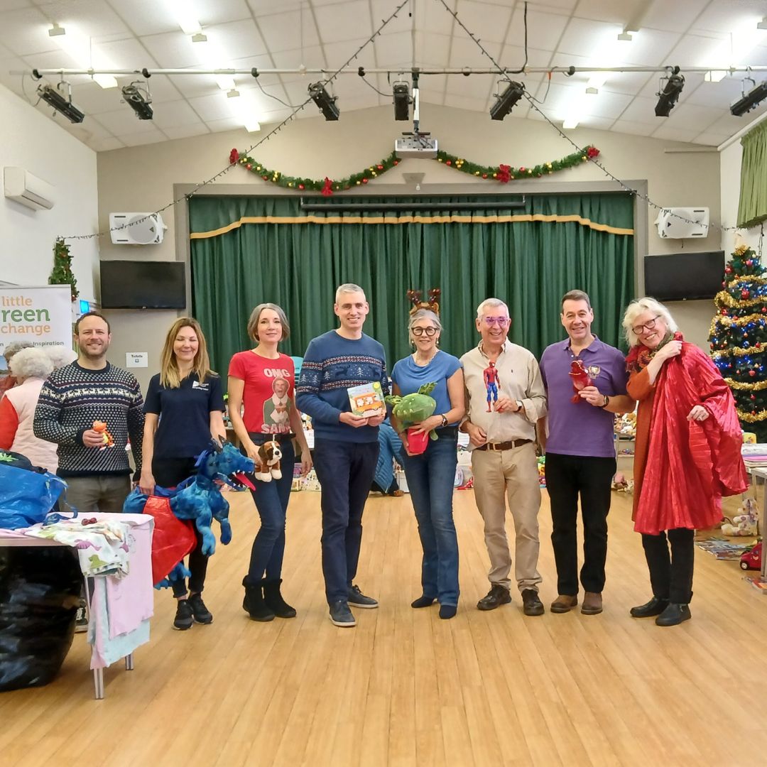 Little Green Change Children Christmas Give and Take event, 30th November 2024