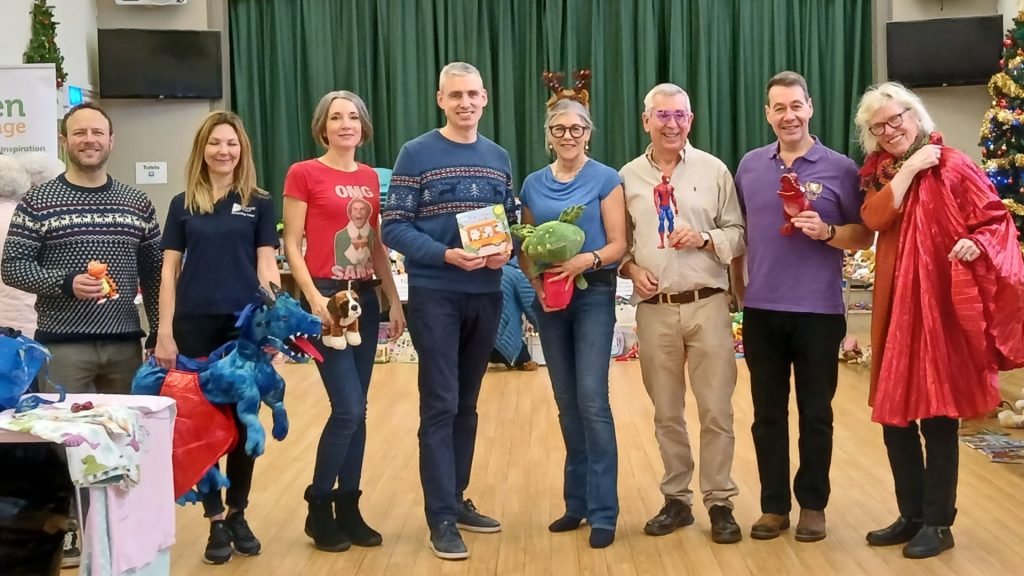 Little Green Change Give and Take event volunteering