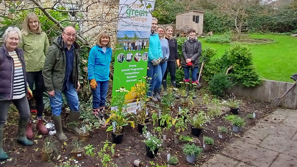 Volunteer gardening with Little Green Change